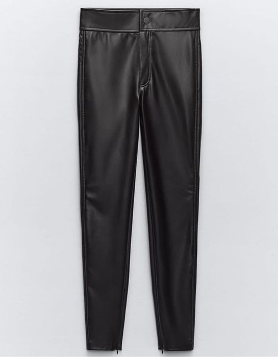Легінси з екошкіри ZARA