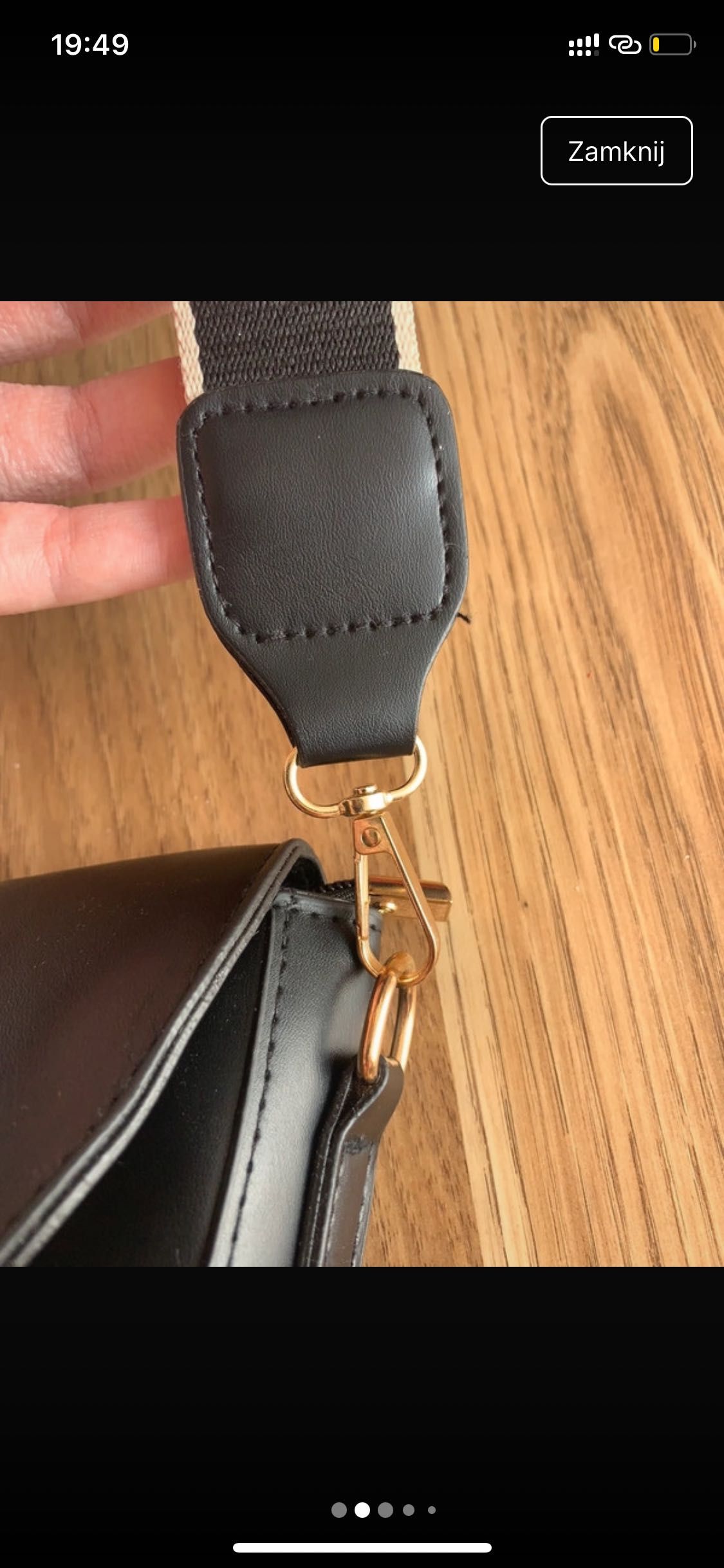 torebka crossbody z dwoma paskami

Nowy