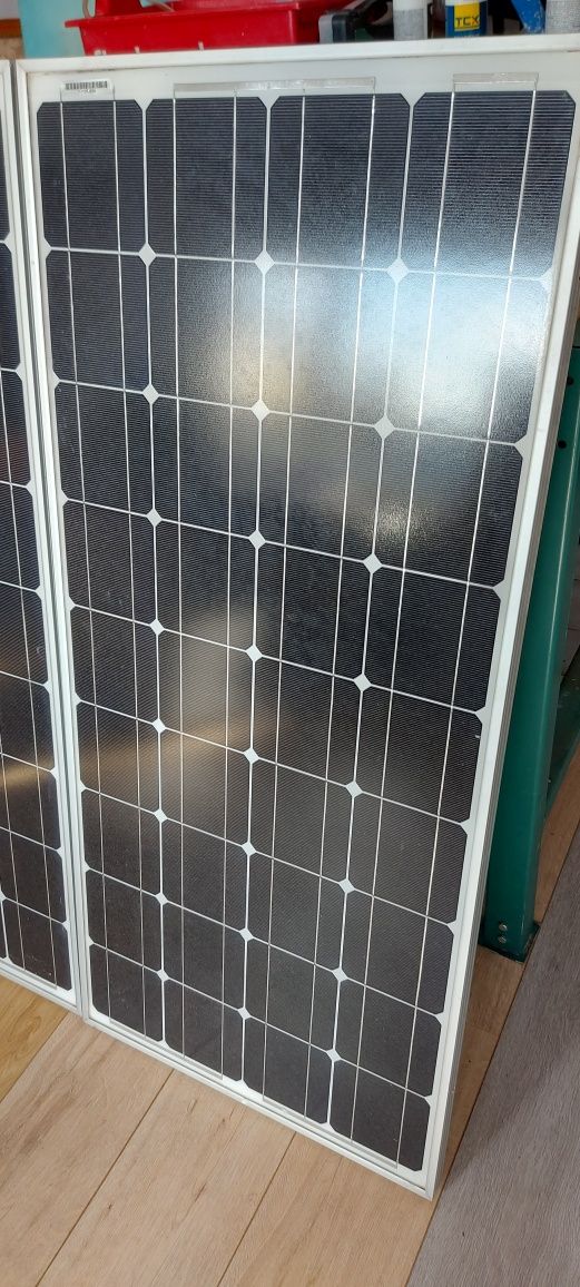 zestaw solarny 2x panel słoneczny i 2x regulator