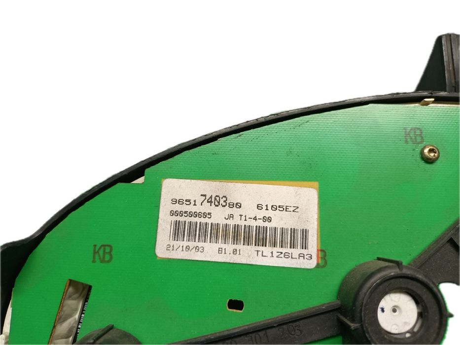 Quadrante / painel de instrumentos PEUGEOT 206 (2A/C)