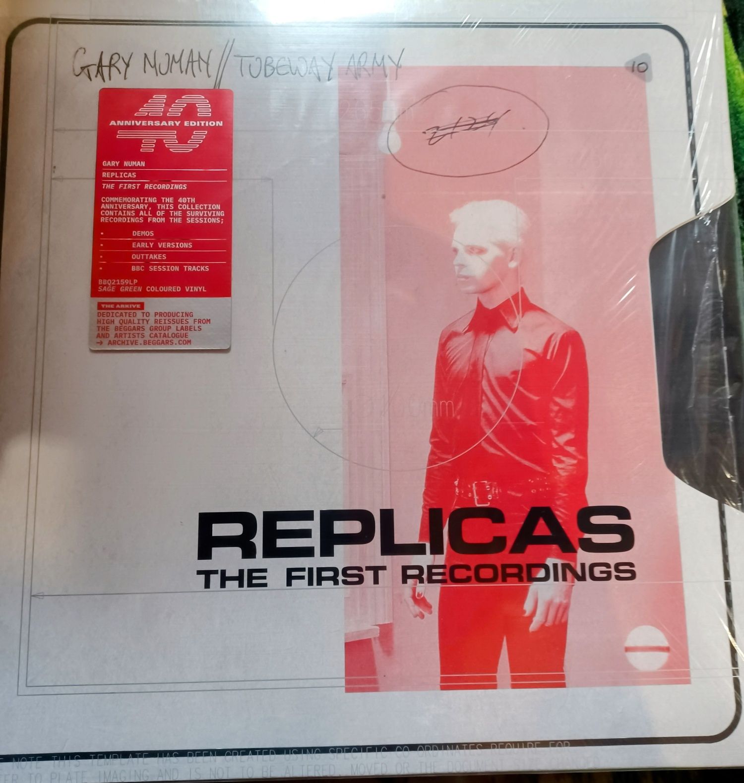 Tubeway Army  plyty winylowe Replicas, First recordings, The Plan