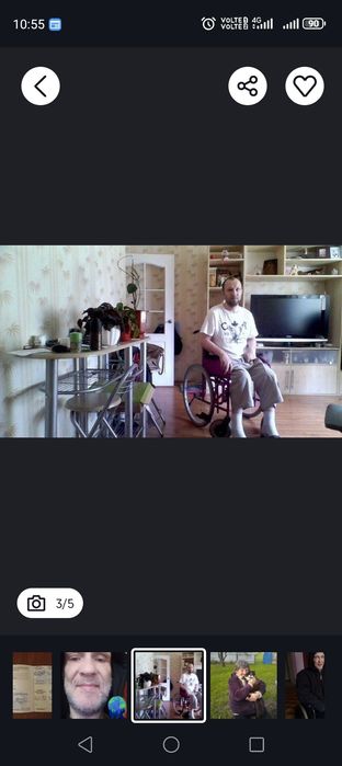 Потрібна доглядсльниця для інваліда 1 групи , с постійним п роживаням