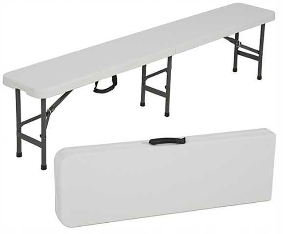 Ławka Cateringowa Bankietowa Ogrodowa Składana 180