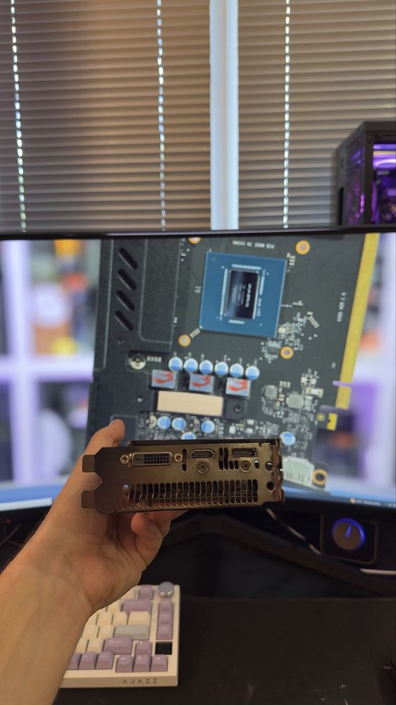 Видеокарта GTX 1050 TI 4gb ASUS