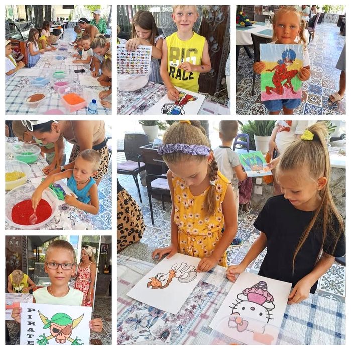 Чудові майстер класи для дітей тапа лапки, слайми, картини піском