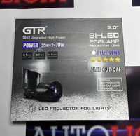Galaxy DriveX Bi-led линзы в птф GTR (Luxar) 3.0 Blue Lens Aozoom Ams