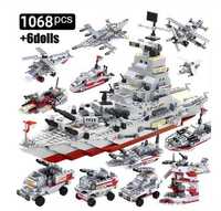 Конструктор військовий корабель 1068дет военный корабль Lego Лего
