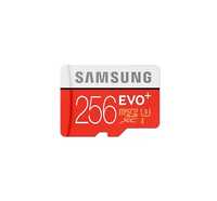 Карта пам'яті MicroSD Samsung 256GB 10 class EVO PLUS