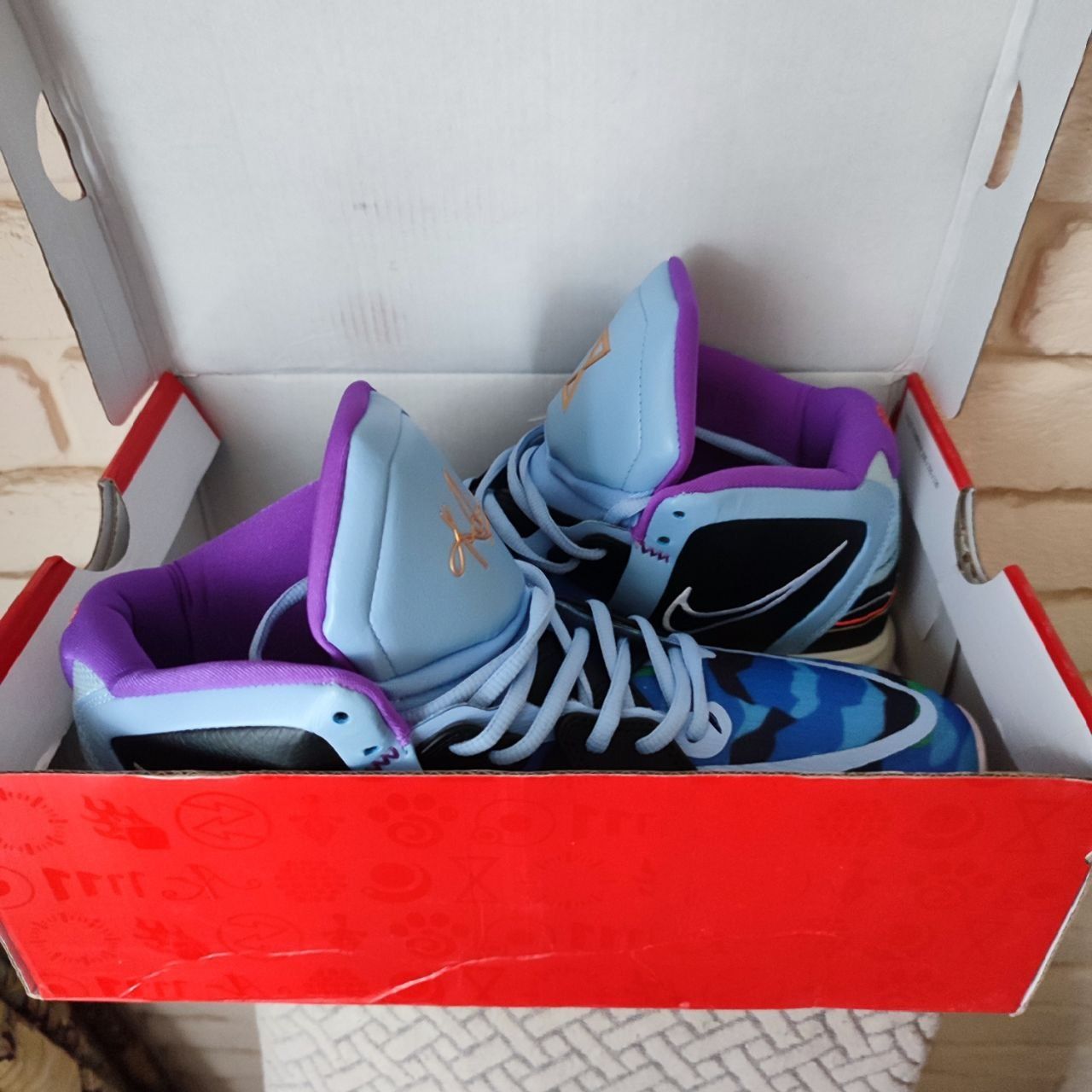 !РОСПРОДАЖ! Баскетбольні кросівки Nike Kyrie 8 GS Aluminium