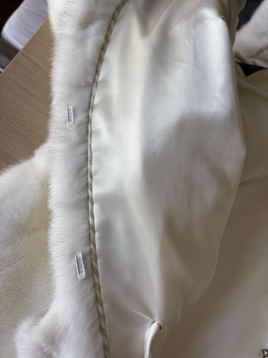 Luksusowe futro z norek, rozmiar 42 – stan idealny