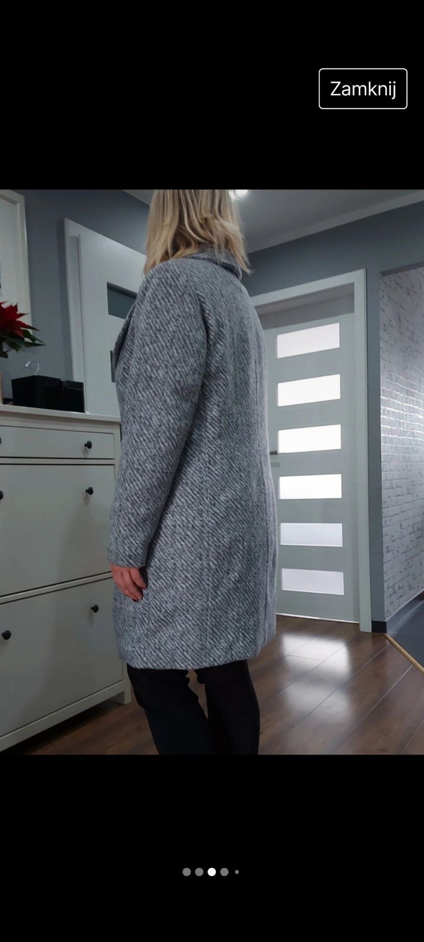 Nowy płaszcz na jesień i zimę Loudress rozmiar 46
