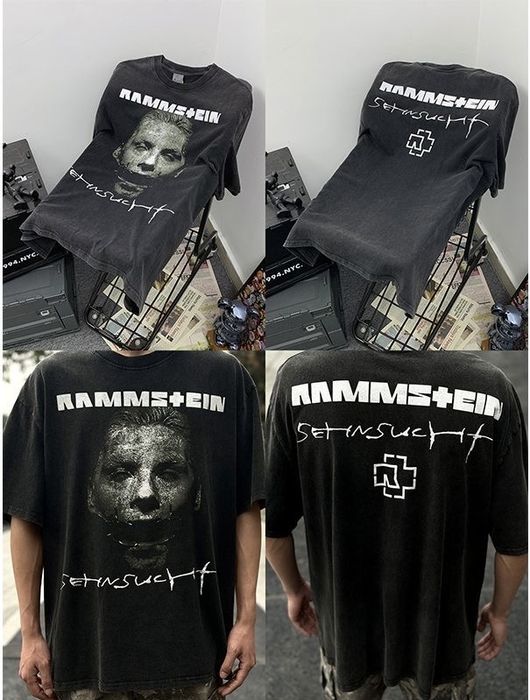 футболка Rammstein рамштайн rammstein oversize + подарунок