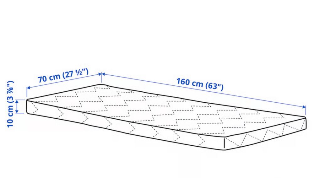 Vendo cama de criança Ikea com colchão