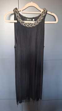 Czarna sukienka mini r M/L