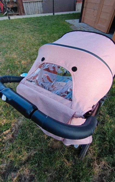 Wózek spacerowy CorsoRose kolor ciemno różowy do 22 kg EuroCart