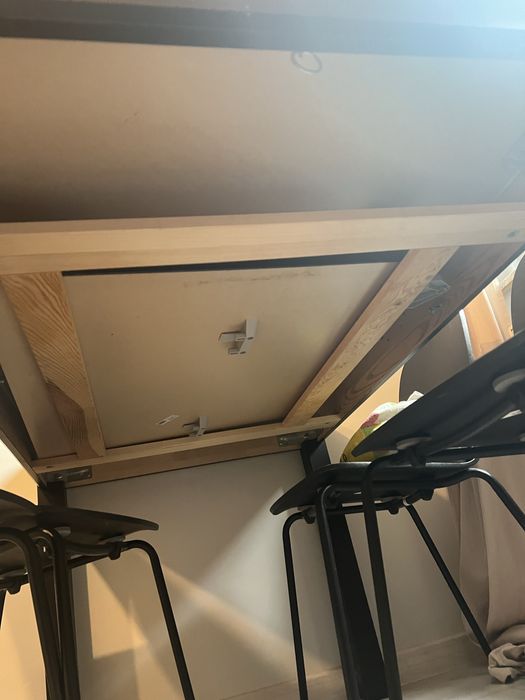 Stół drewniany IKEA + 6 krzeseł