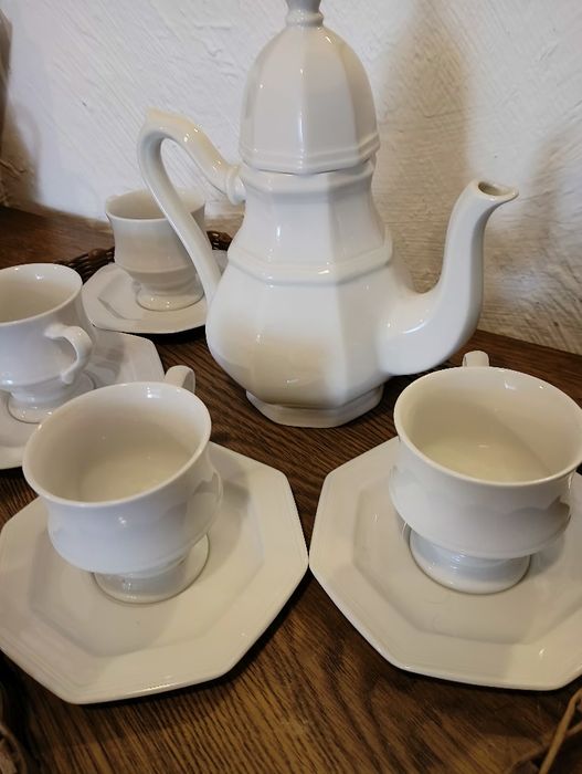 Zestaw do kawy sygnowany