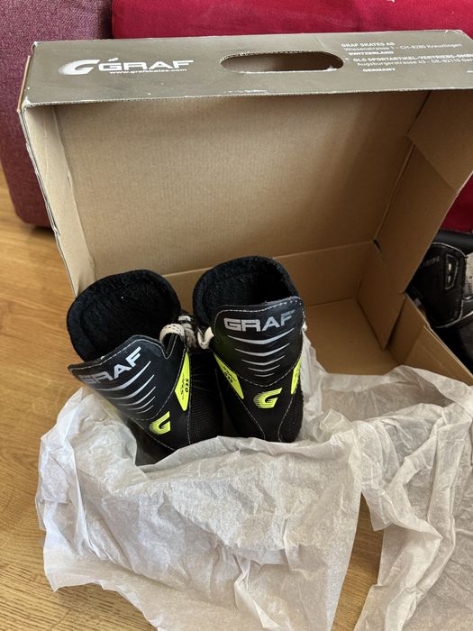 Ковзани CCM Tacks 4092 11,5, Graf super 035, Bauer Supreme One 100