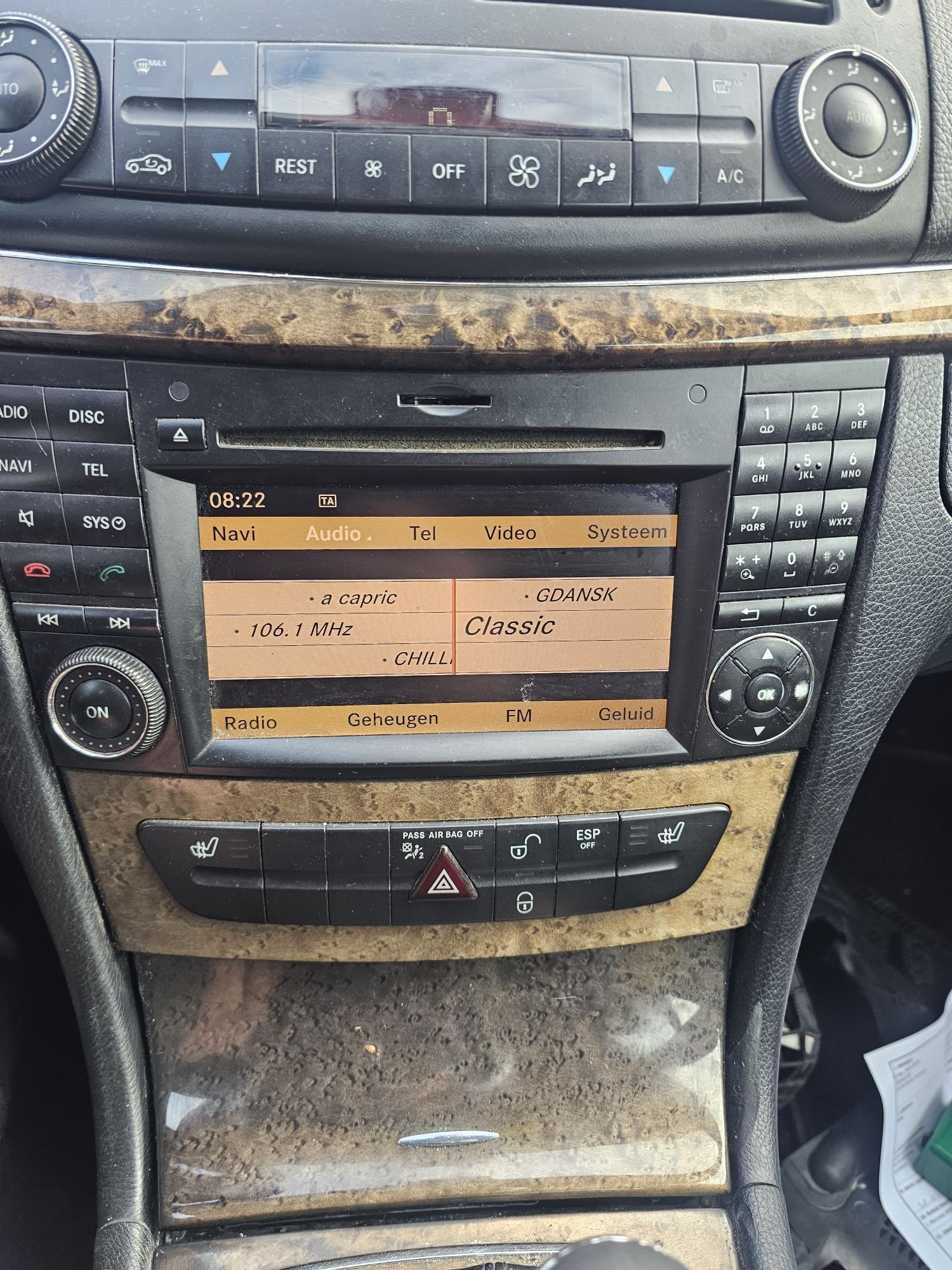 Radio navigacja command Mercedes w211 lift