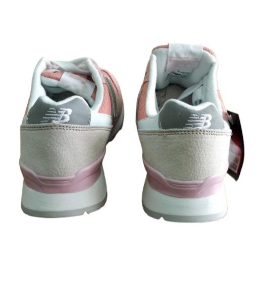 New Balance 996 кроссовки женские розовые нубук / текстиль