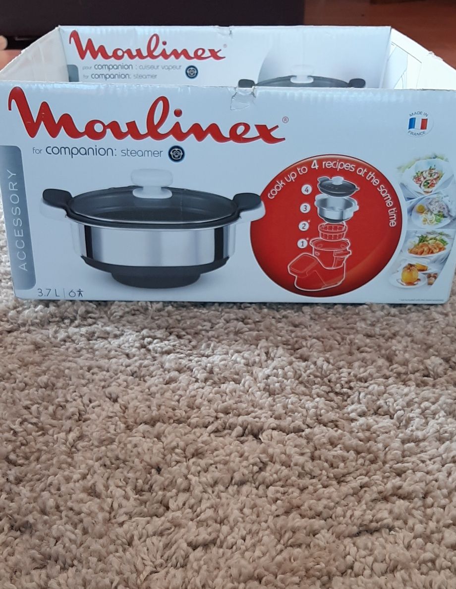 Panela a Vapor MOULINEX p/ Cuisine Companion nova