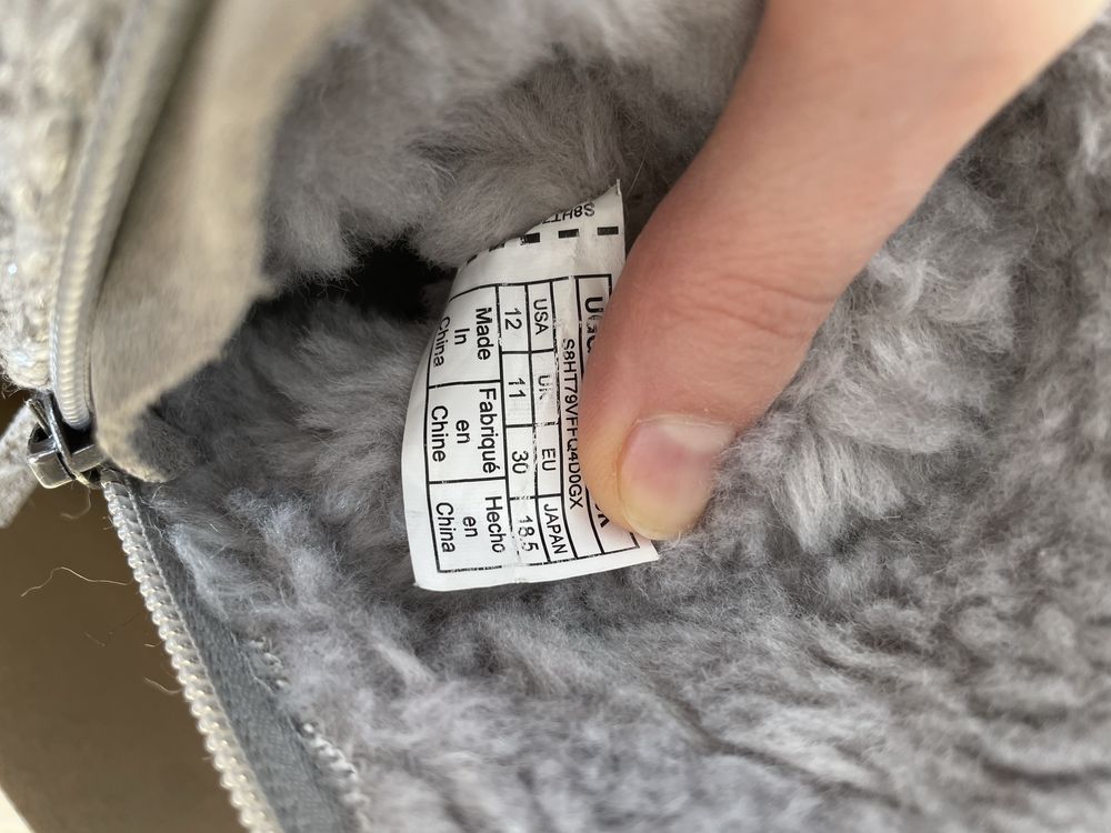 Сапоги Ugg, угги р.30 (18,5)
