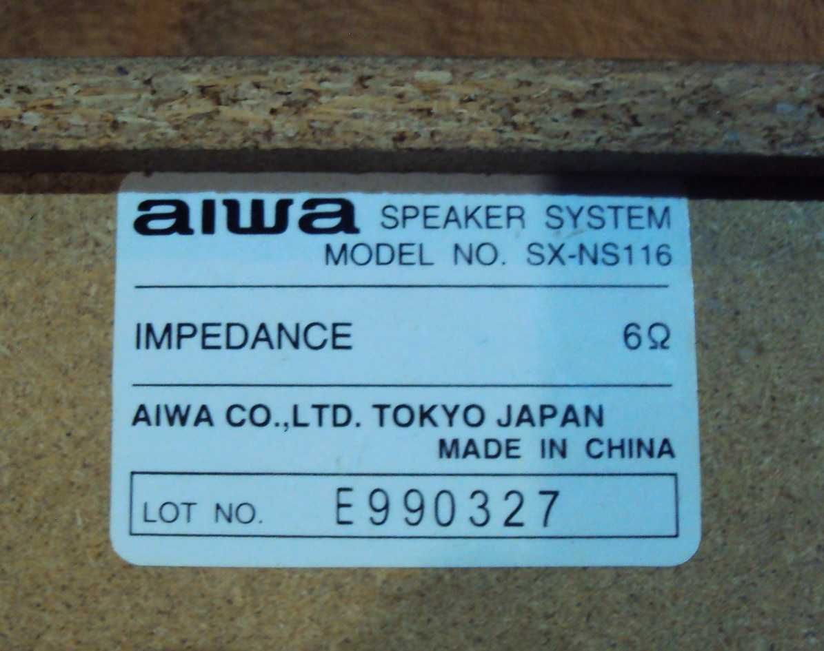 AIWA SX-NS116 акустические системы