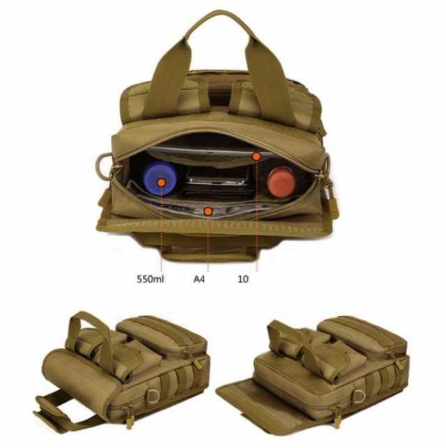 Армійська тактична наплічна ручна сумка Розвідник (4 кольори)