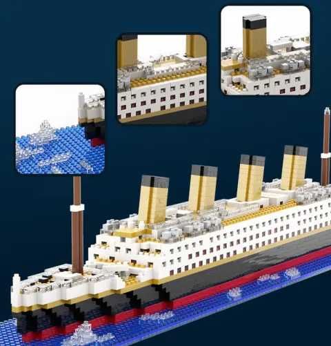 Конструктор корабель Titanic (1878 деталей)