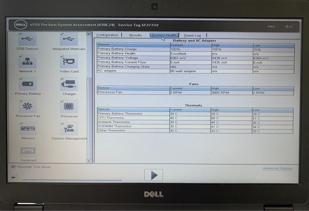 Материнська плата Dell latitude 5480/5490 i5-6440HQ/7200U/7300U/8350U