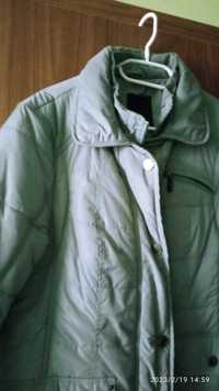 Pikowana kurtka marki RESET kolor khaki, oliwka rozm.42
