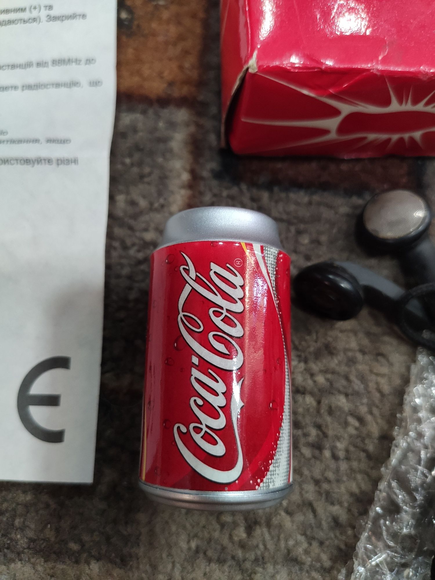 Плеер -радио Coca cola почти винтаж