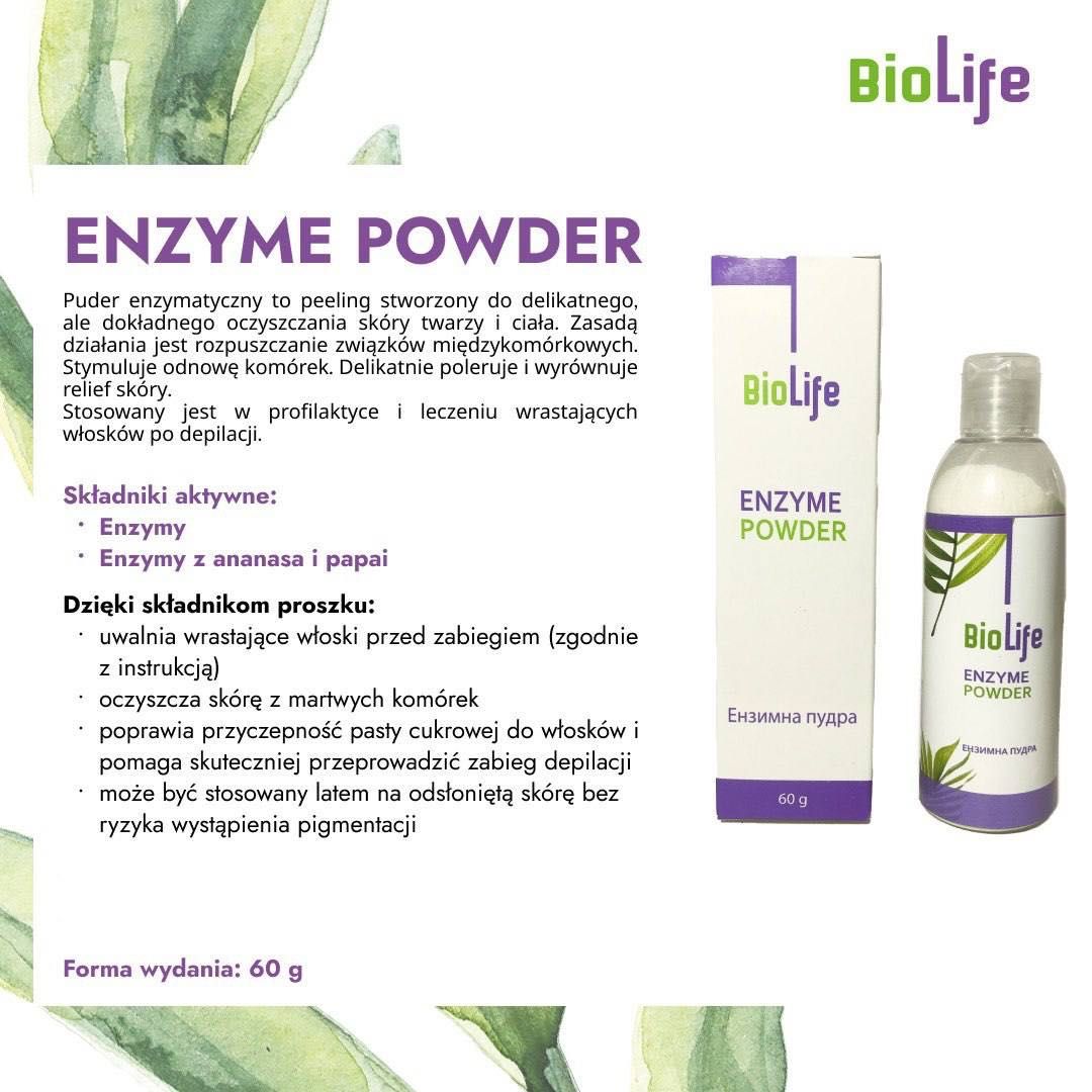 Enzymatyczny Puder BioLife 60g