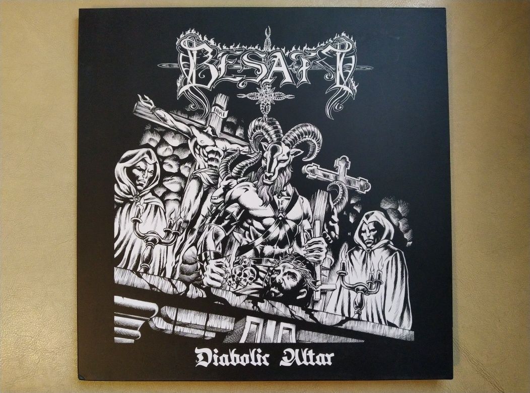 Besatt - Diabolic Altar, LP, 2010, black metal