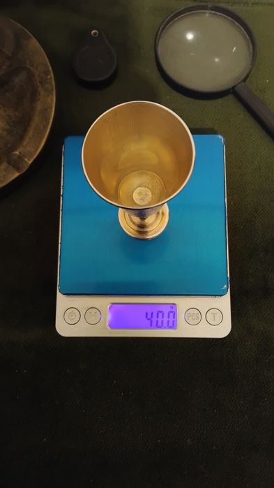 Рюмка серебряная Кубачи