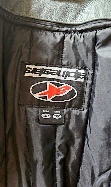 Casaco couro grão Alpinestars