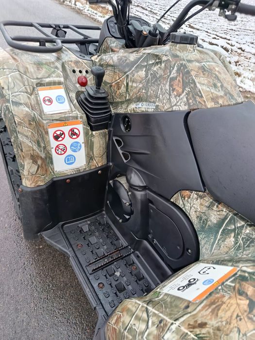 Yamaha Grizzly Wspomaganie EPS IRS 4×4 blokada jak suzuki kvf quad