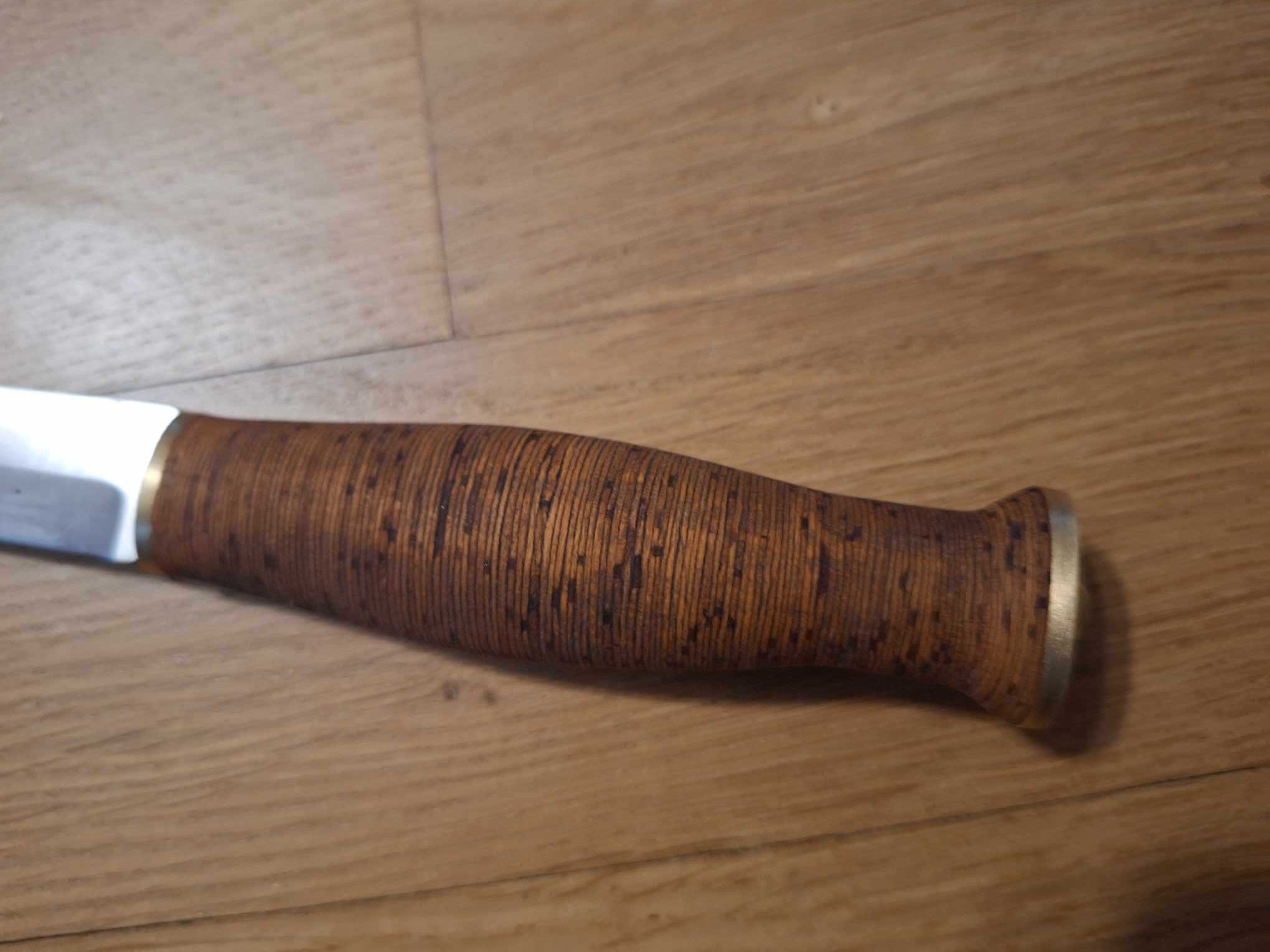 Nóż puukko polar lauri 105 custom kora brzozy