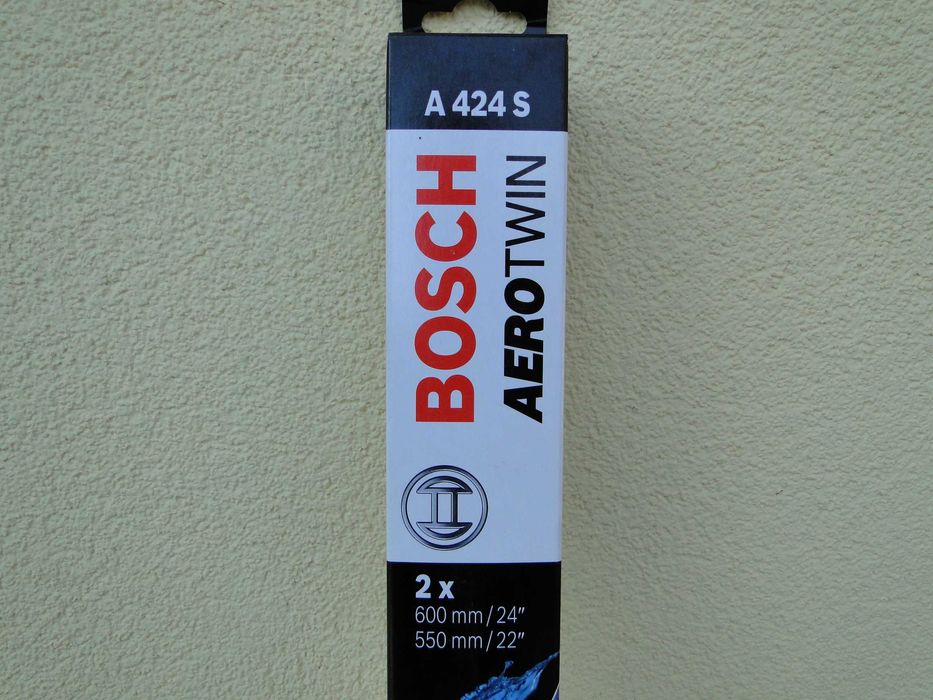 Bosch AeroTwin A424S, Zestaw wycieraczek 600/550mm, Nowe