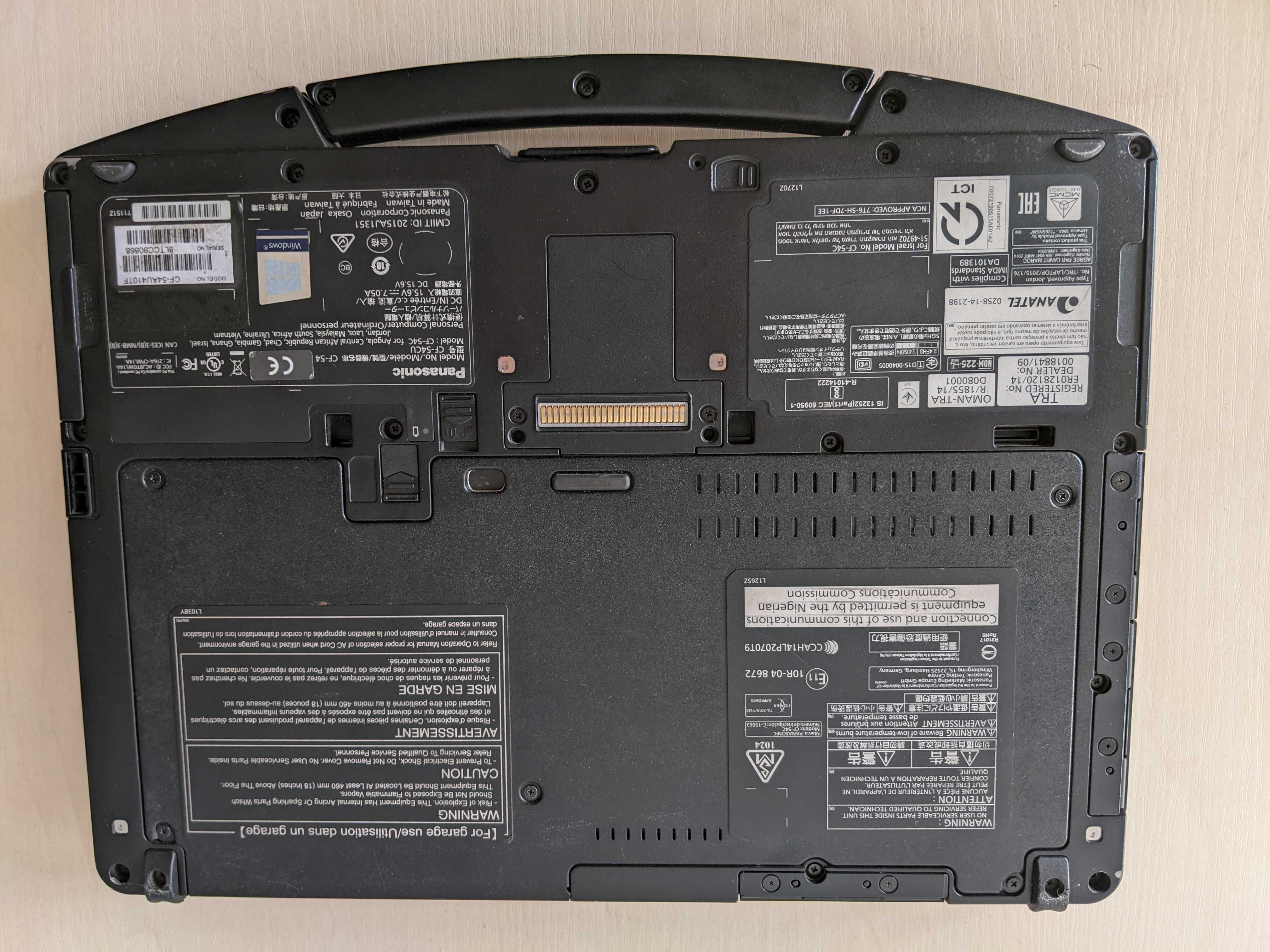 АКЦІЯ Лот 4 ноутбуки Panasonic Toughbook CF-54 i5/8/256/FHD IPS