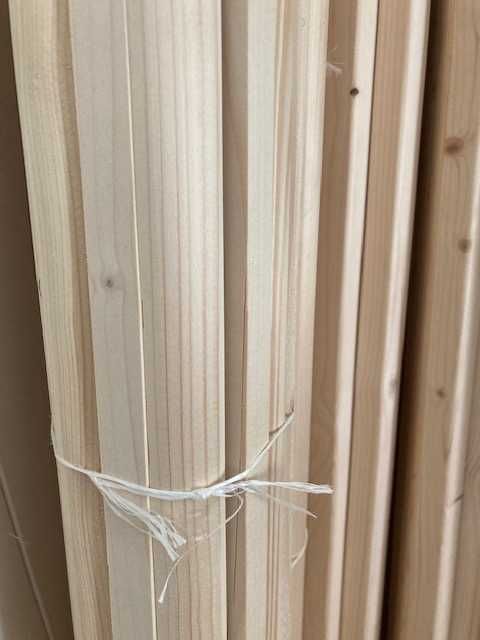 Listwy wykończeniowe drewniane kątowniki ćwierćwałki płaskowniki drewn