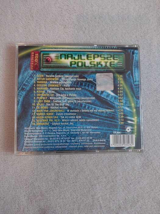 Lektury obowiązkowe - Tom I płyta cd orginał (jest hologram).