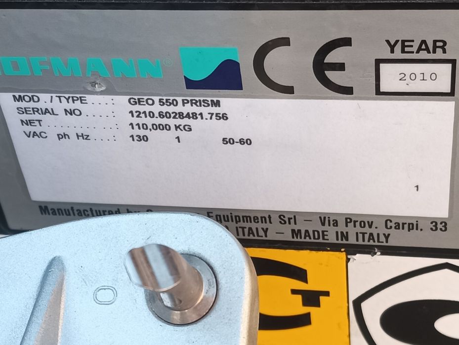 Urządzenie do kontroli geometrii GEOLINER 550 PRISM