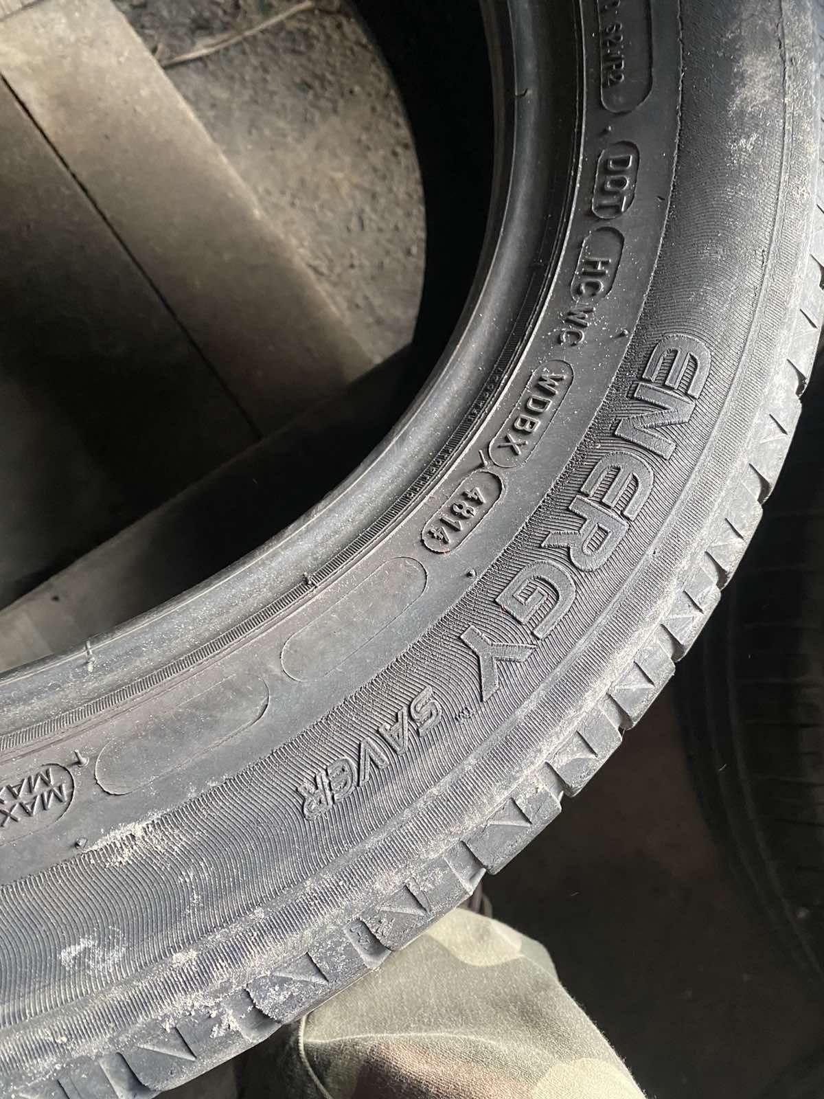 205.55.16 Michelin 4шт лето БУ склад шины резина из Европы 55 R16