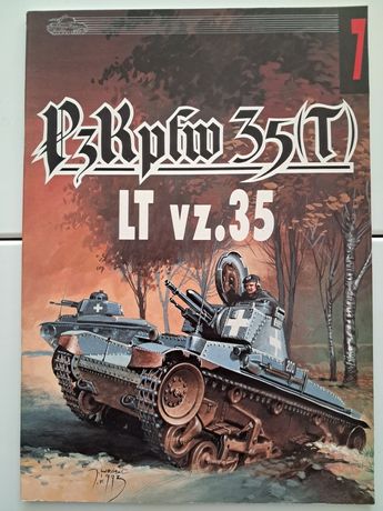 Wydawnictwo Militaria PzKpfw 35(T) LT wz.35,  J. Ledwoch.