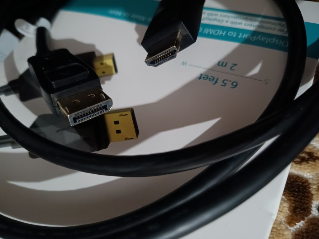 Kabel HDMI nowy czarny