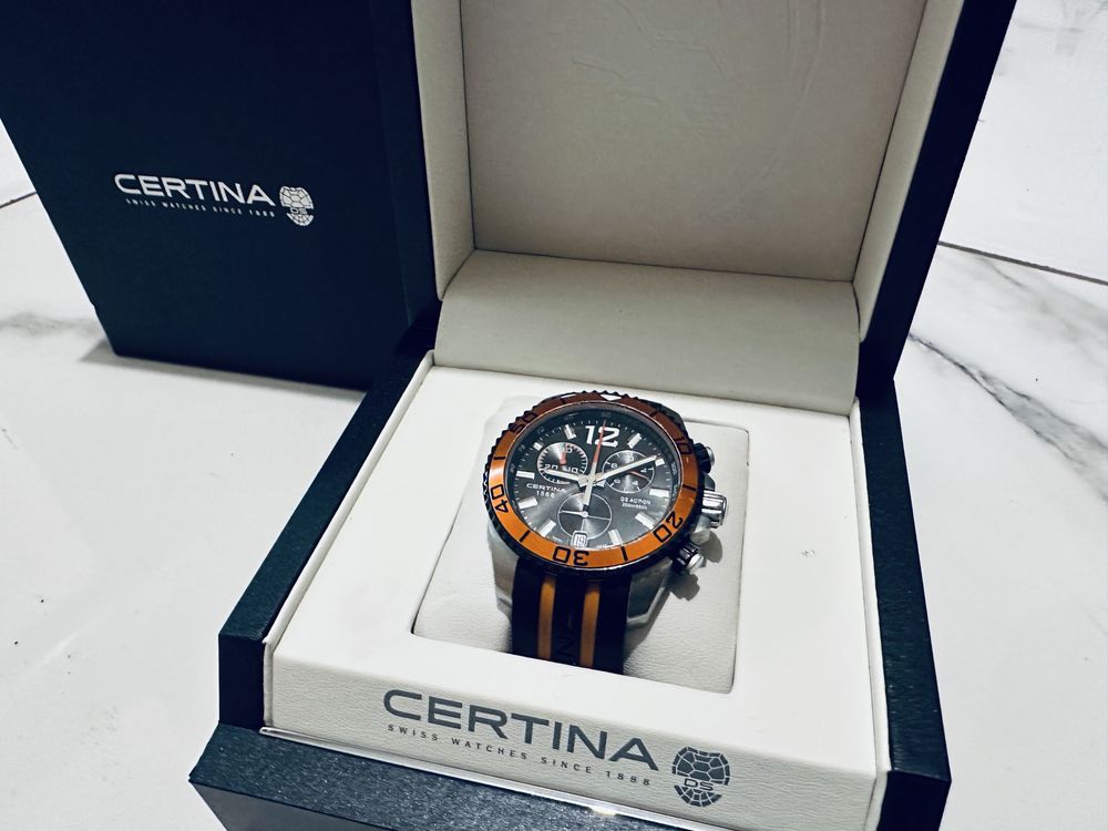 Certina Ds Action Chronograph, idealna.