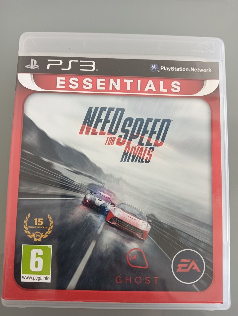 Jogo Playstation 3 PS3	Need for Speed  - Rivals		Como novo!*
