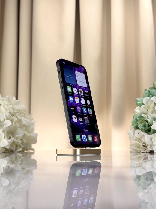 Ідеальний iPhone 12 Black Neverlock iOS 17 (Магазин Гарантія)