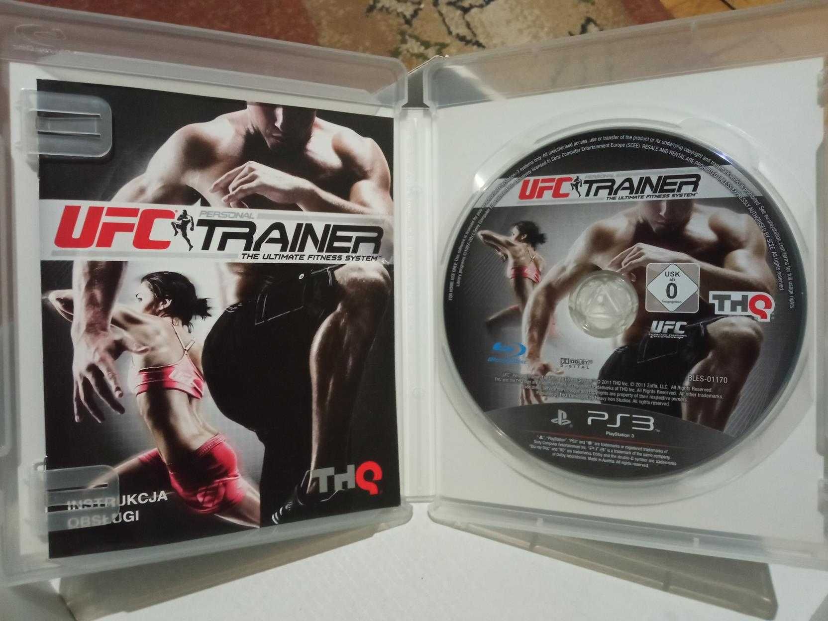 Gra UFC Personal TRAINER PS3 trener trening MMA sztuki walk